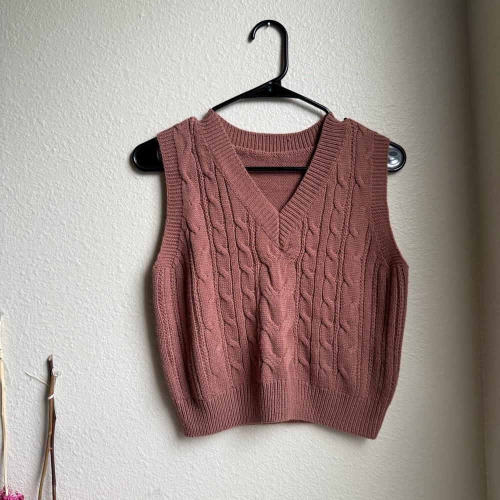 thrifted sweater